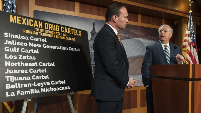 Senators Graham, Mike Lee discuss bill addressing Mexico drug cartels and foreign terrorist organizations.